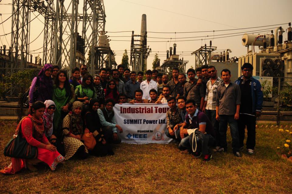 EEE Students Visit Summit Purbachal Power Plant