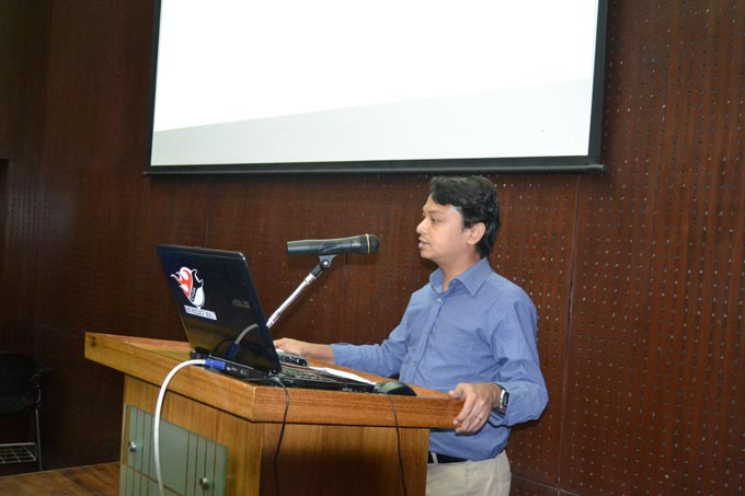 Talk by Dr. Khandker Quader