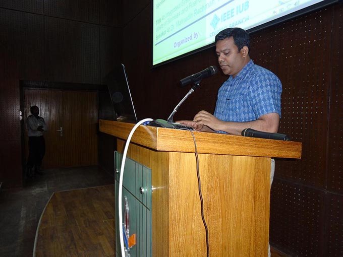 Seminar on Nano Technology held at EEE Department