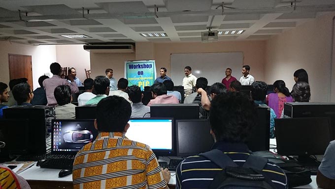 Workshop on Industrial Automation & Control Using PLC held at EEE Department