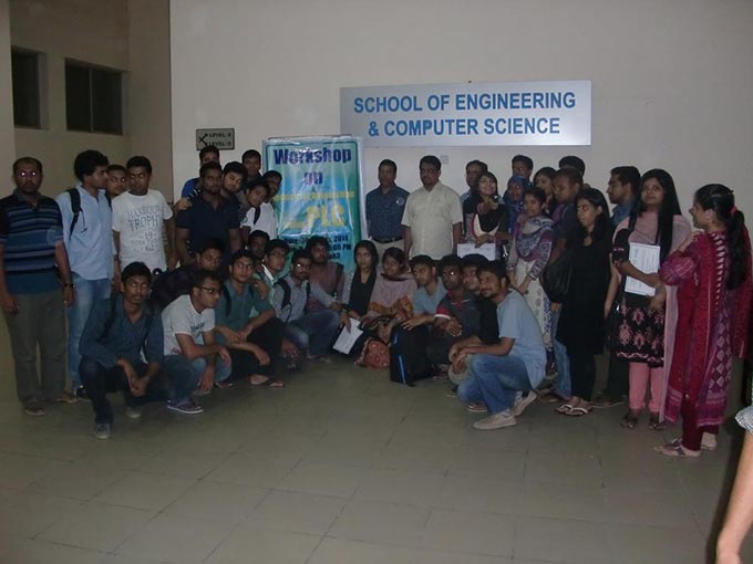 Workshop on Industrial Automation & Control Using PLC held at EEE Department
