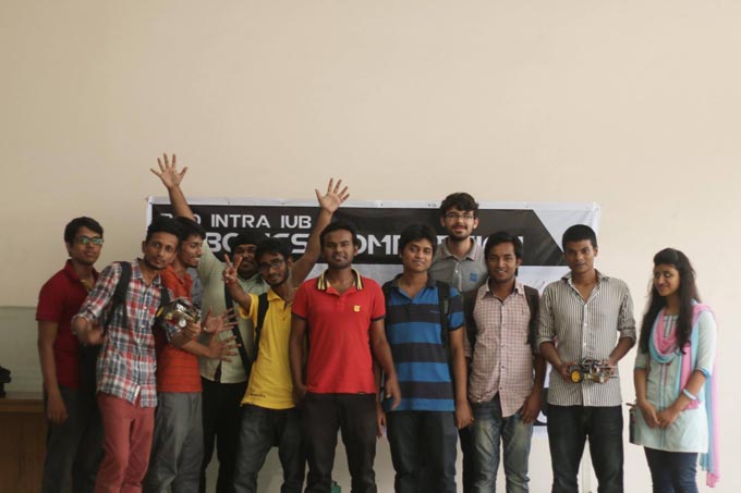 Department of Computer Science and Engineering (CSE) at IUB has successfully hosted its 2nd Intra IUB Robotics Competition