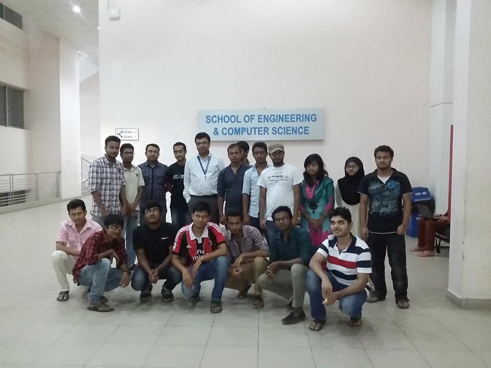 Android Development Workshop held at IUB by Webpers
